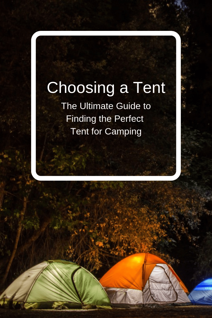 choosing a tent