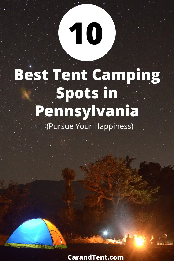 10 best camping spots in pa pin