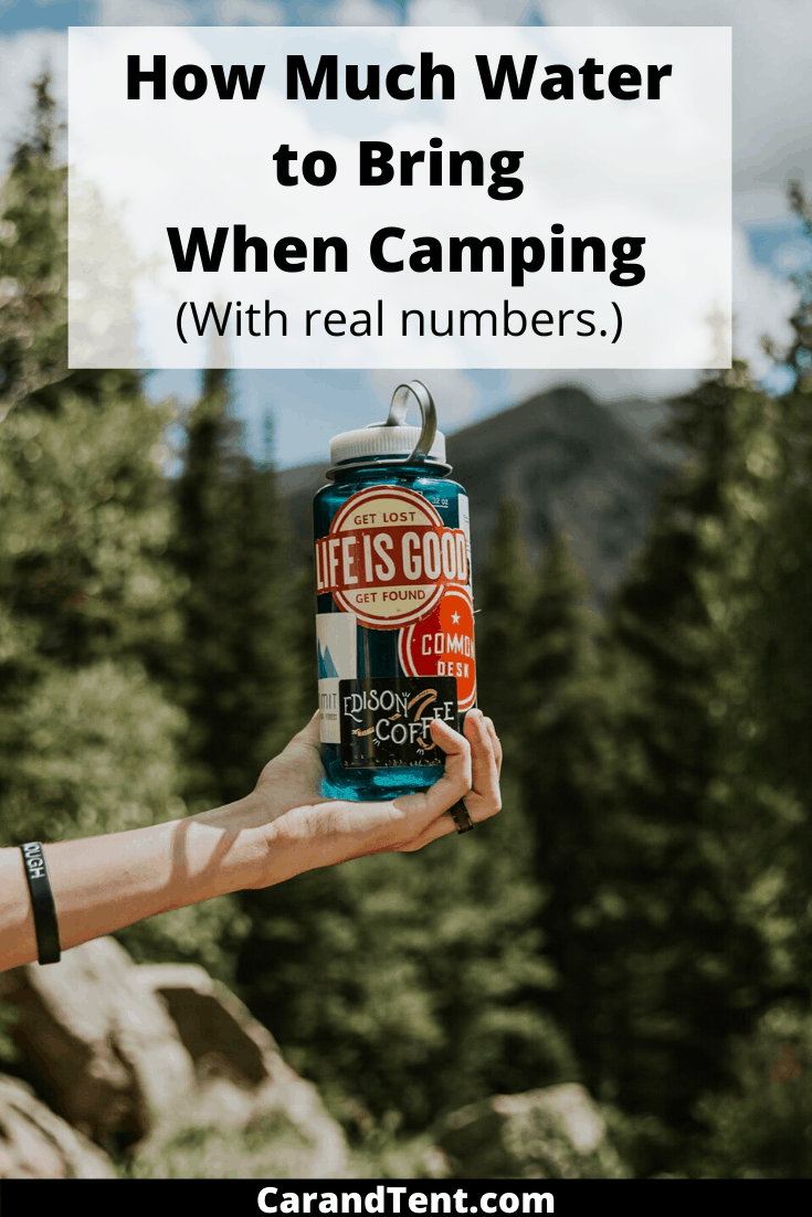 How Much Water to Bring When Camping