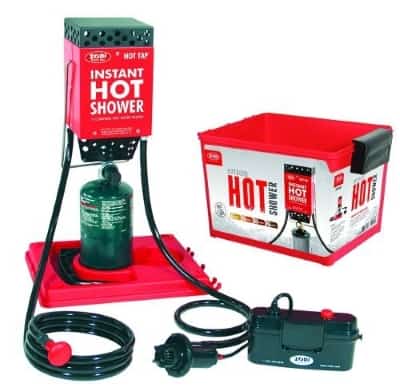 propane camping shower