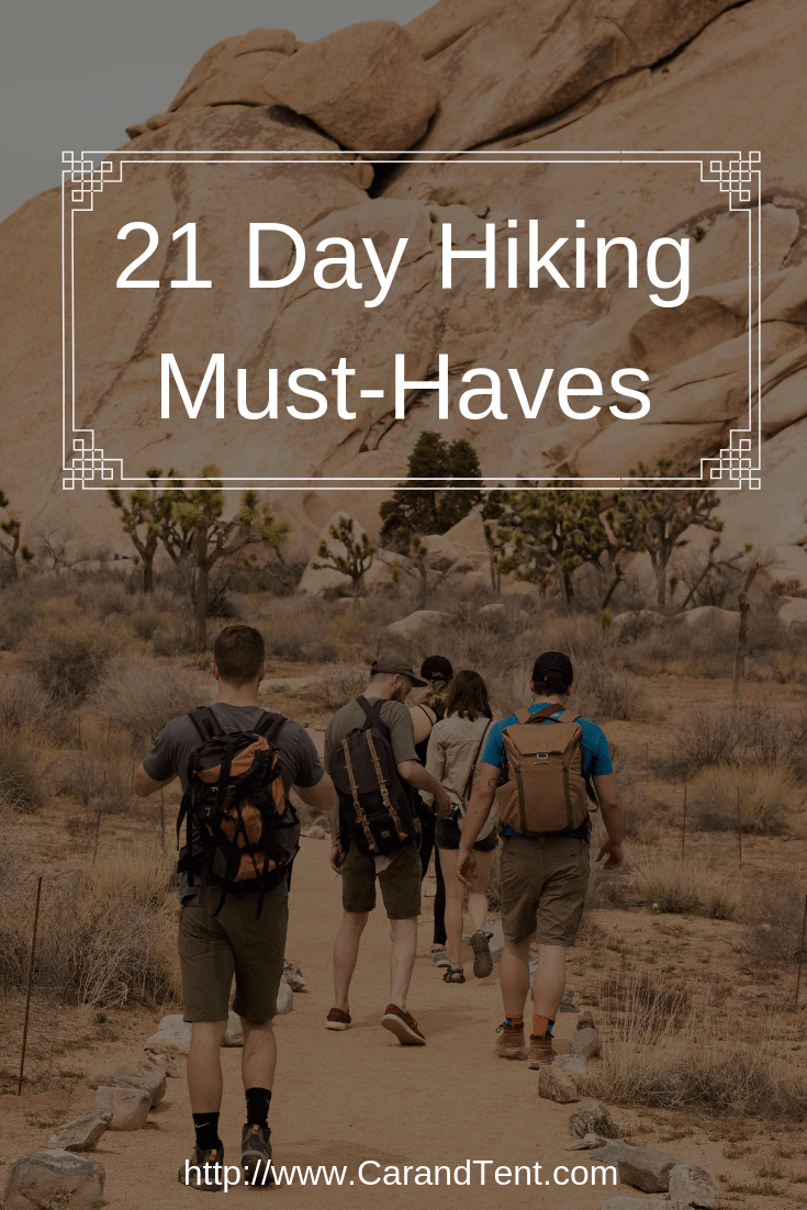 day hiking must haves