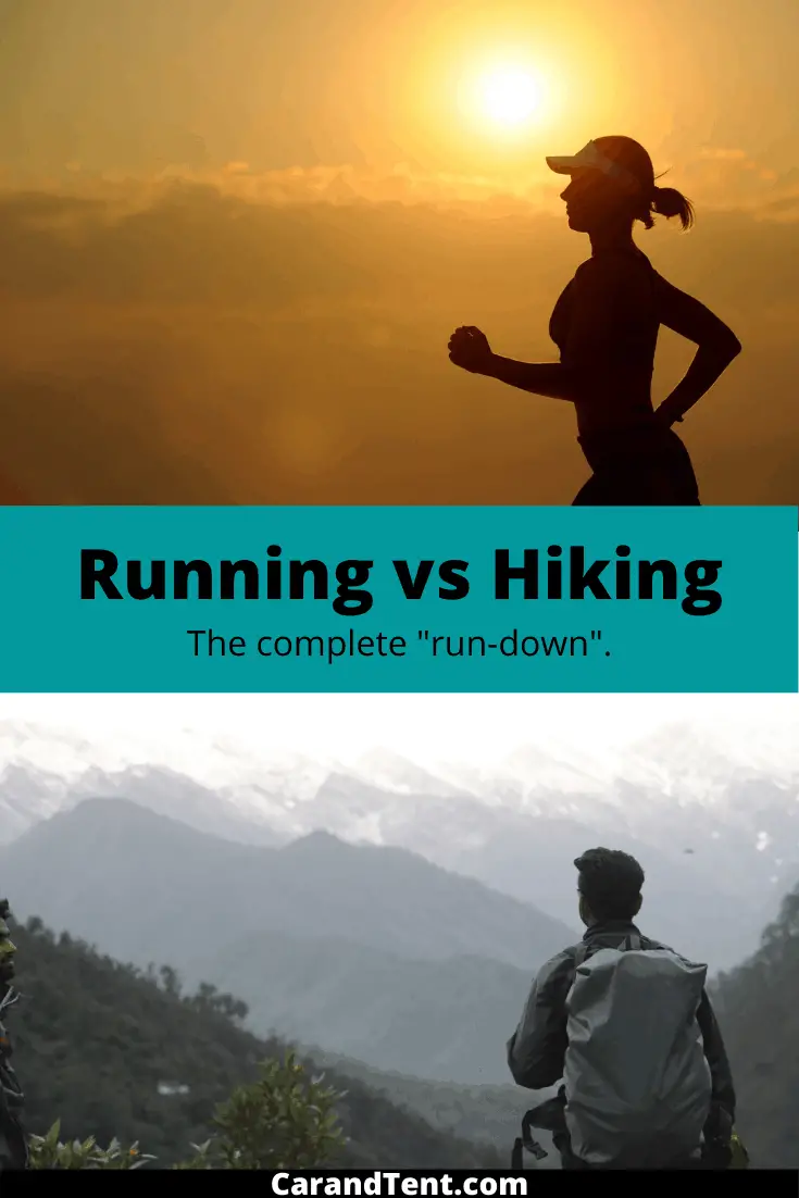 running vs hiking