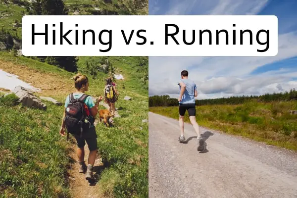 hiking vs running