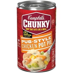 canned soup