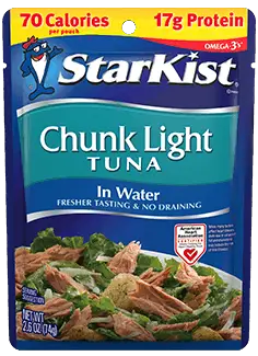 pouch of tuna