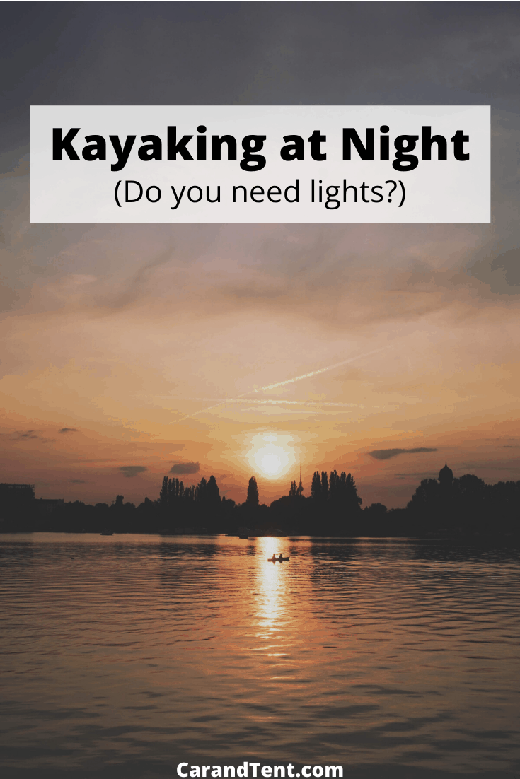 Kayaking at Night pin3