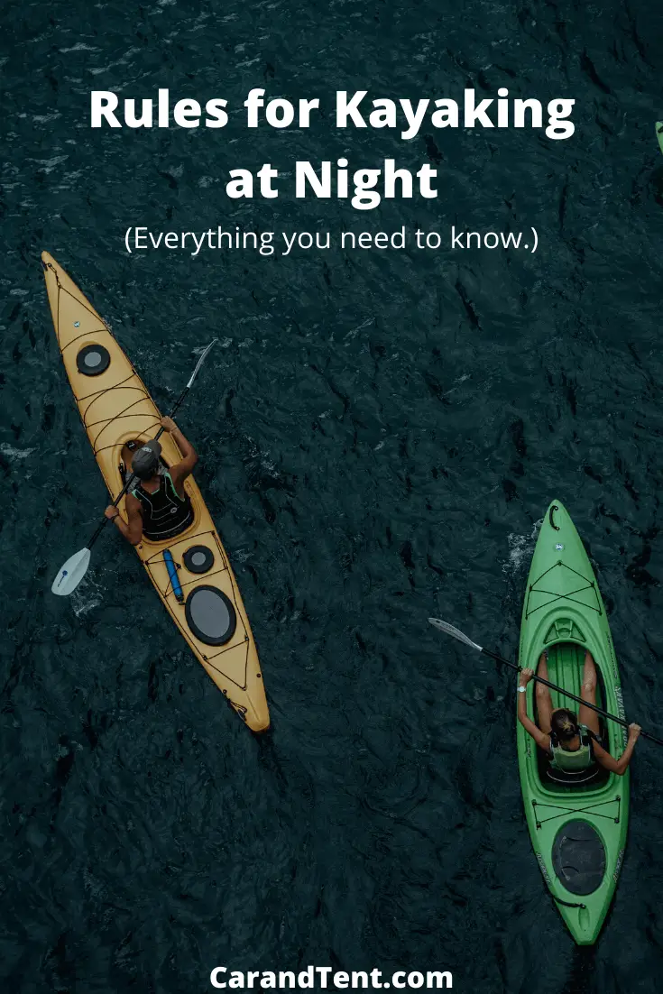 kayaking at night pin2