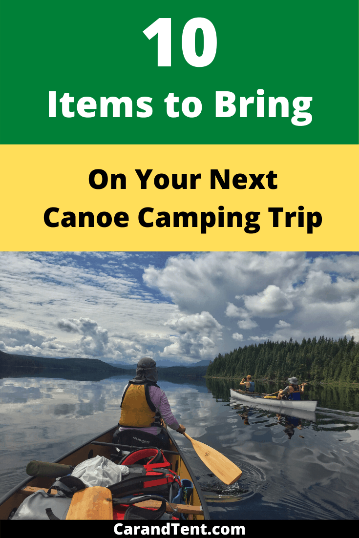 canoe camping trip pin2