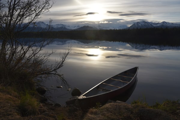 empty canoe