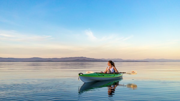 warm weather kayaking