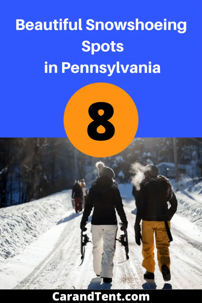 8 snowshoeing spots in pa