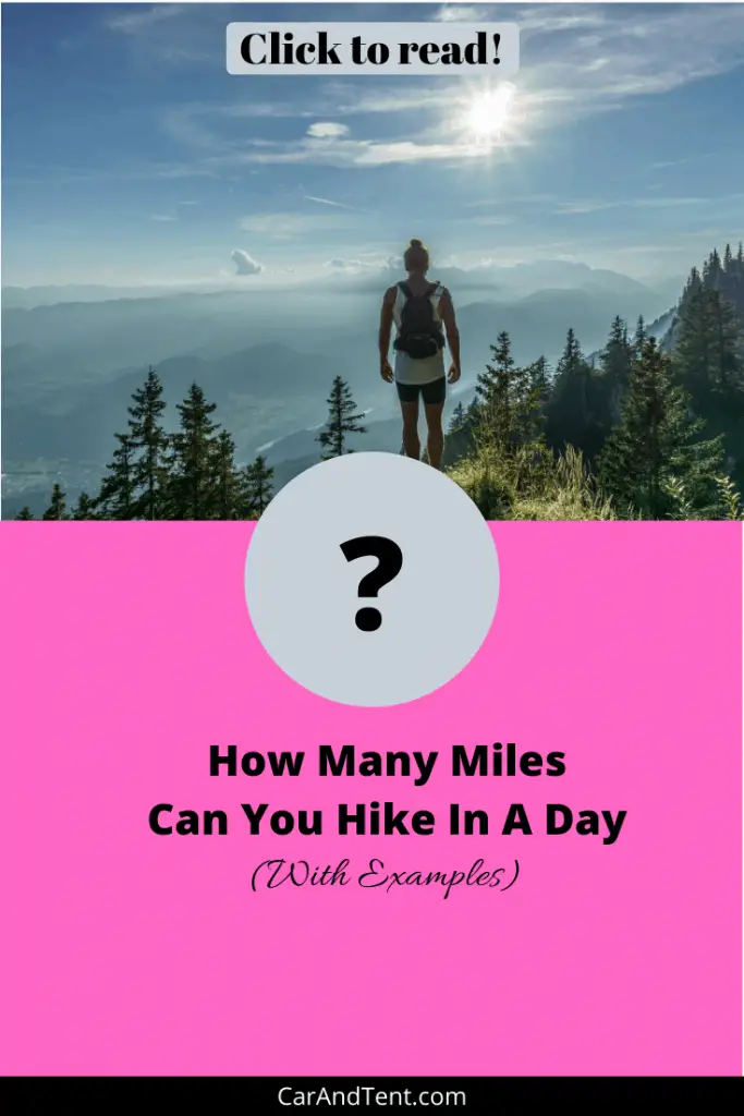 how many miles can you hike in a day