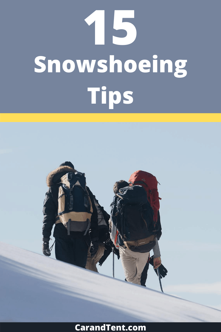 Snowshoeing Tips pin3