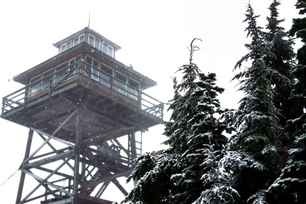 fire tower camping