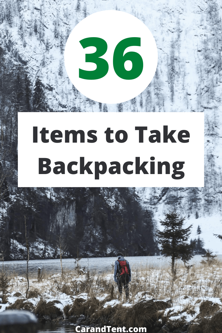 36 items to take backpacking pin3