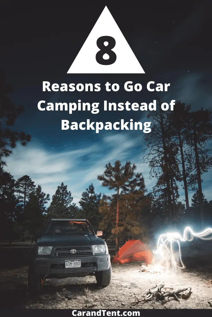 8 reasons to go car camping pin3