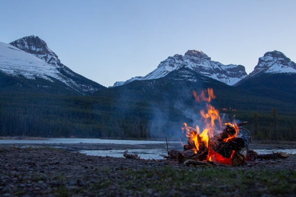 campfire wilderness