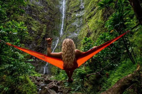 hammock camper up high