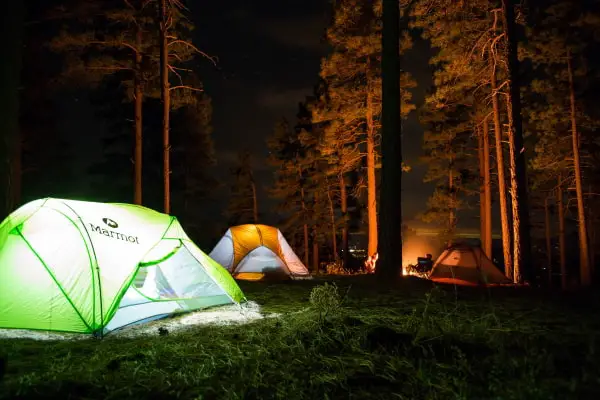 nylon tents vs canvas tents