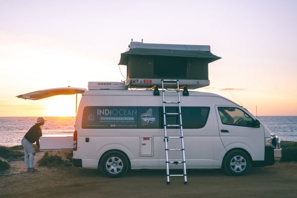 van camping