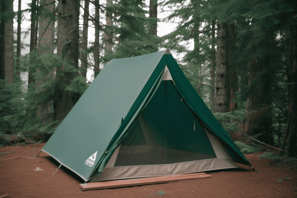 a-frame tent