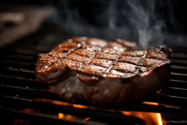 juicy campfire steak