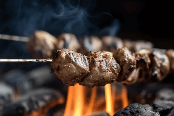 grilled kebabs
