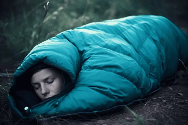 how to attach a sleeping bag to a backpack