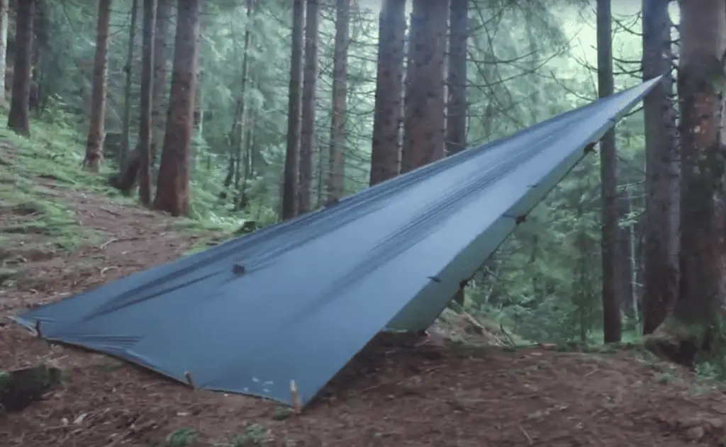 diamond tarp shelter