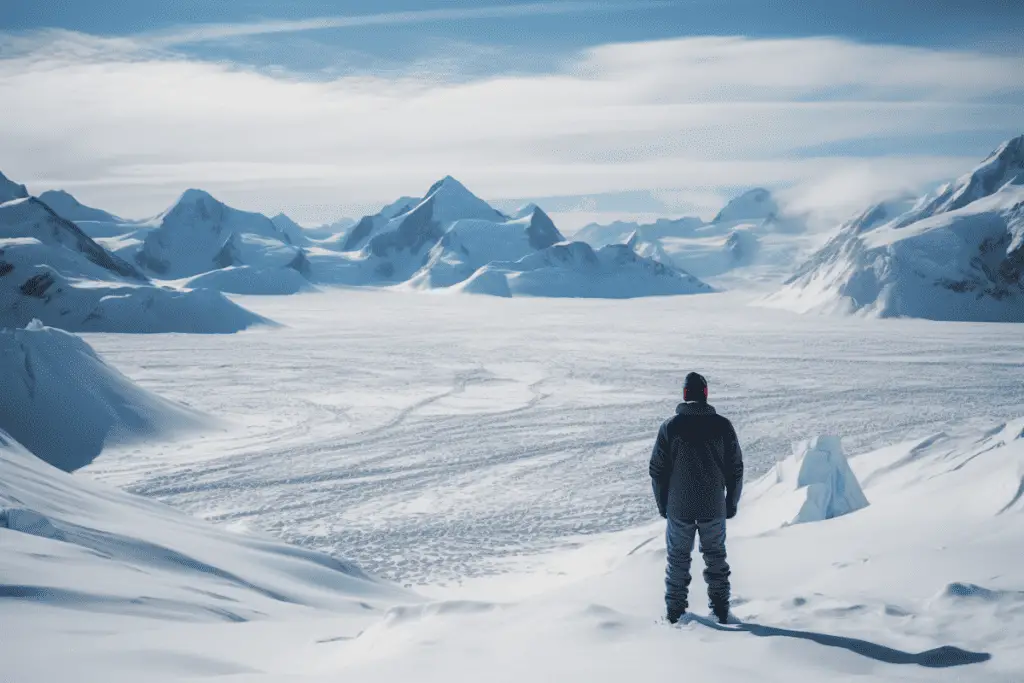 glacier hiking guide in alaska