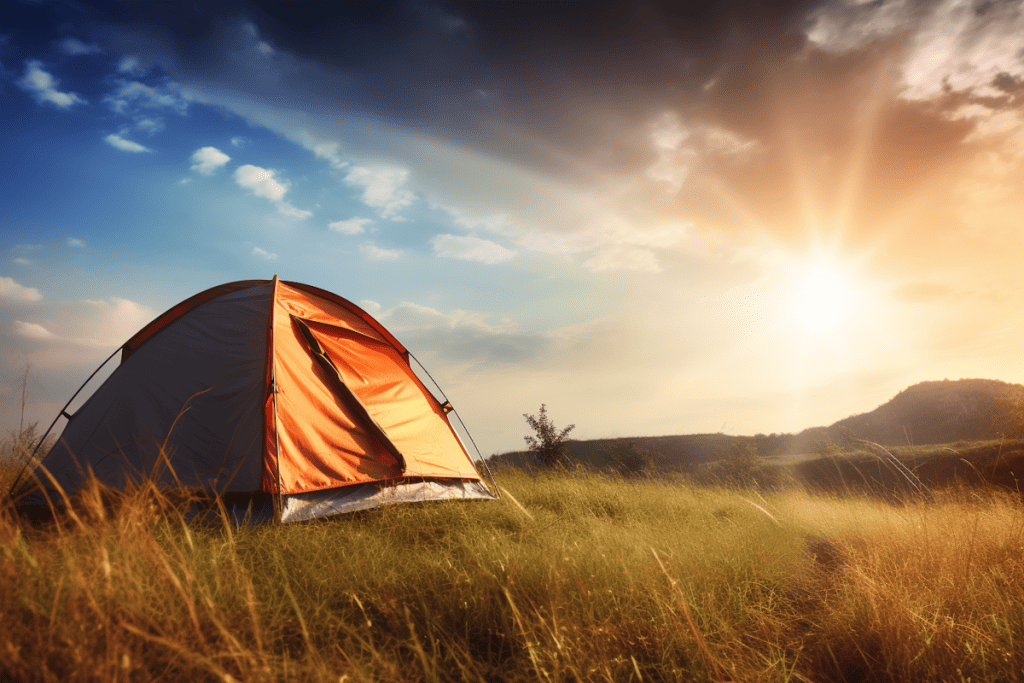 how to blackout a tent