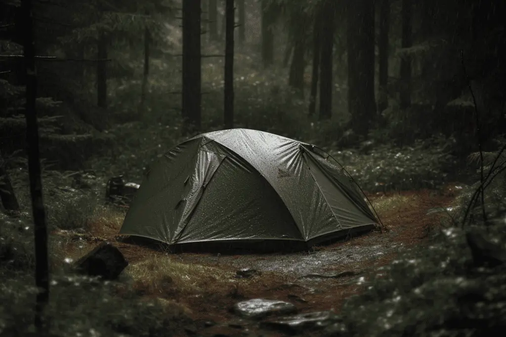 how to dry a tent