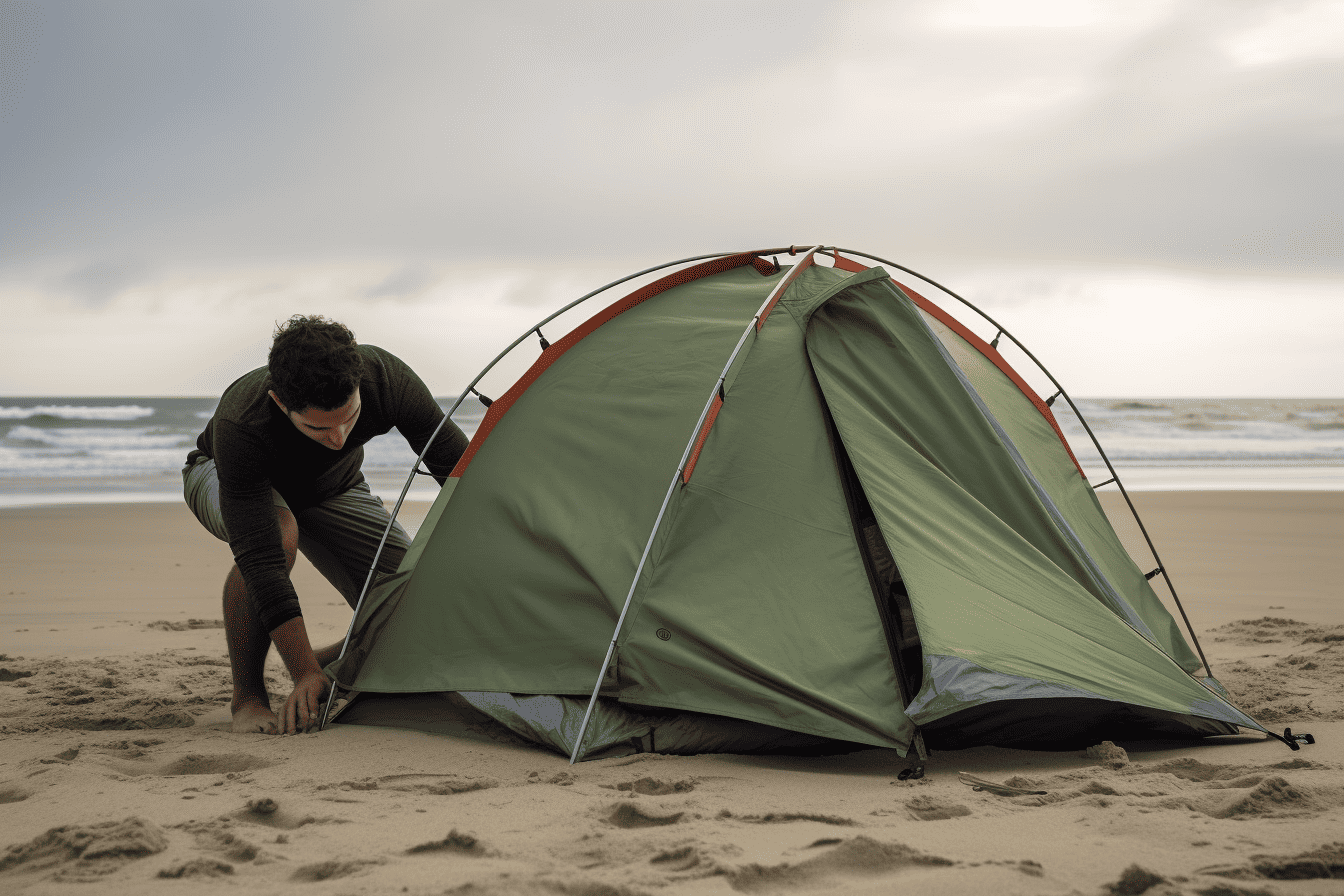 How To Stake a Tent in Sand By the Numbers Car and Tent