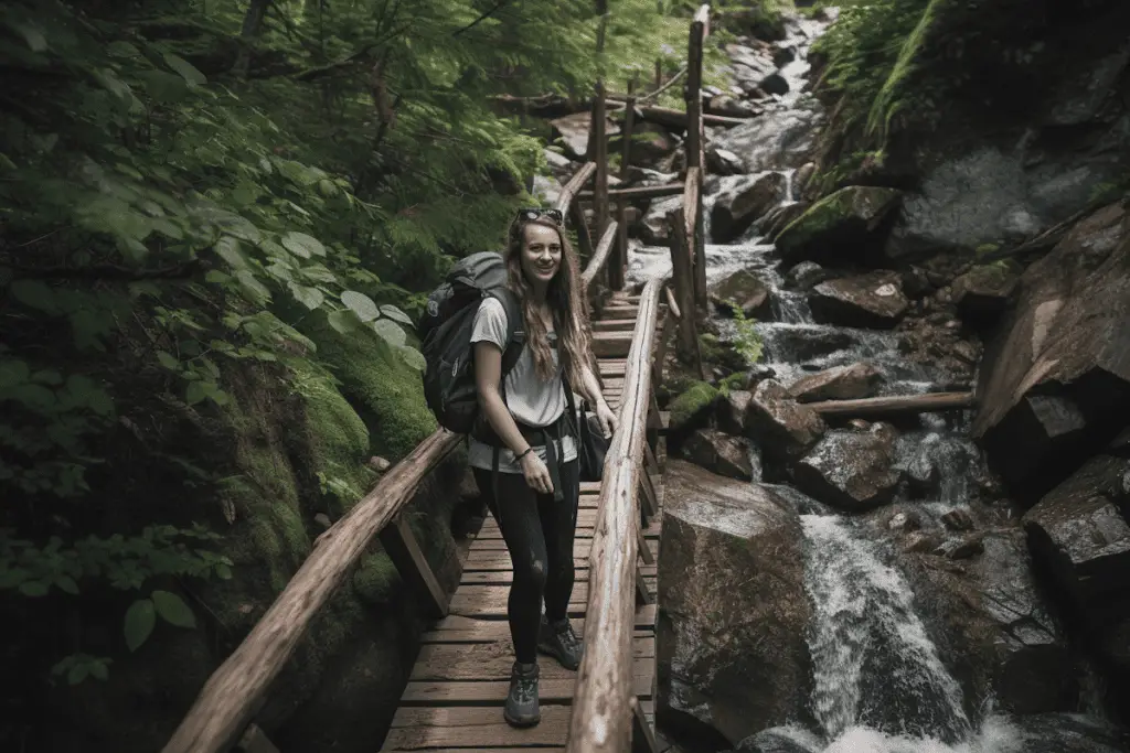 hiker answering the question is it ok to hike every day