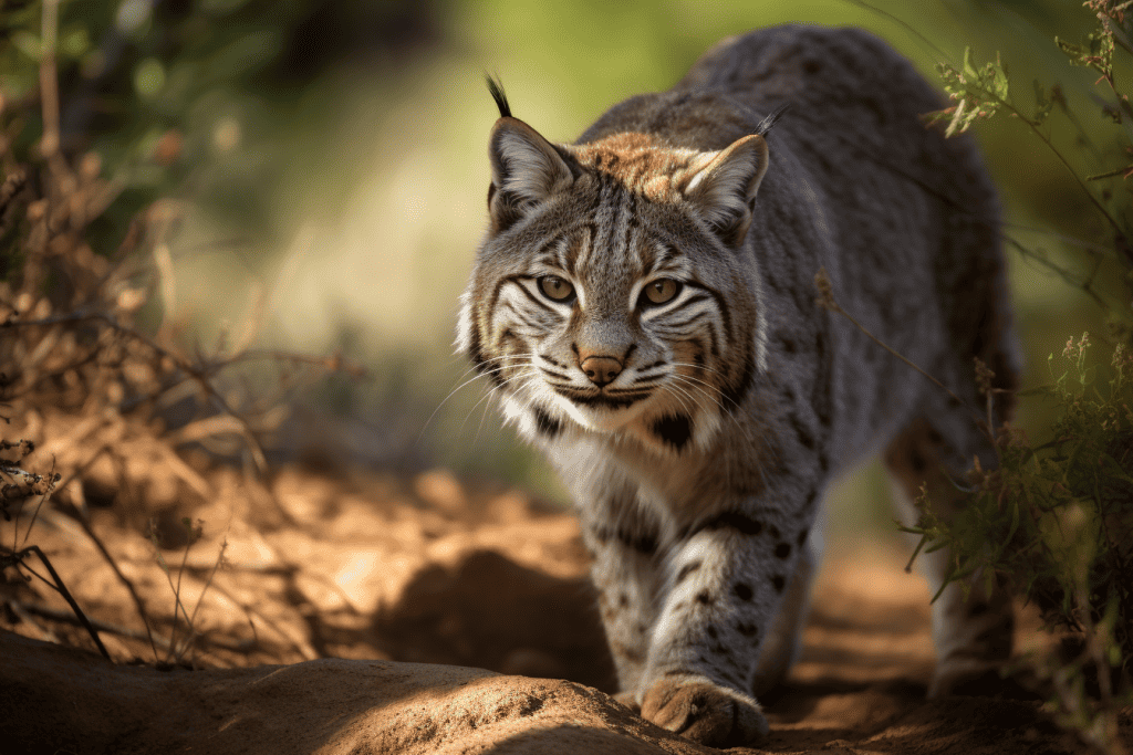 what to do if you see a bobcat while hiking