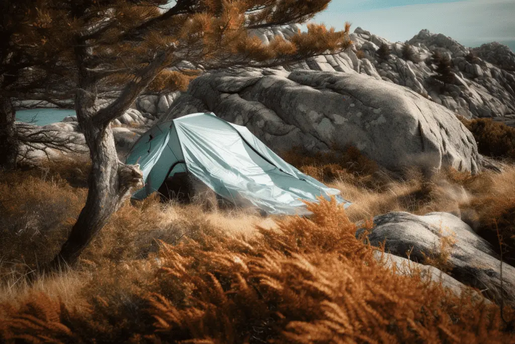 how much wind can a tent withstand