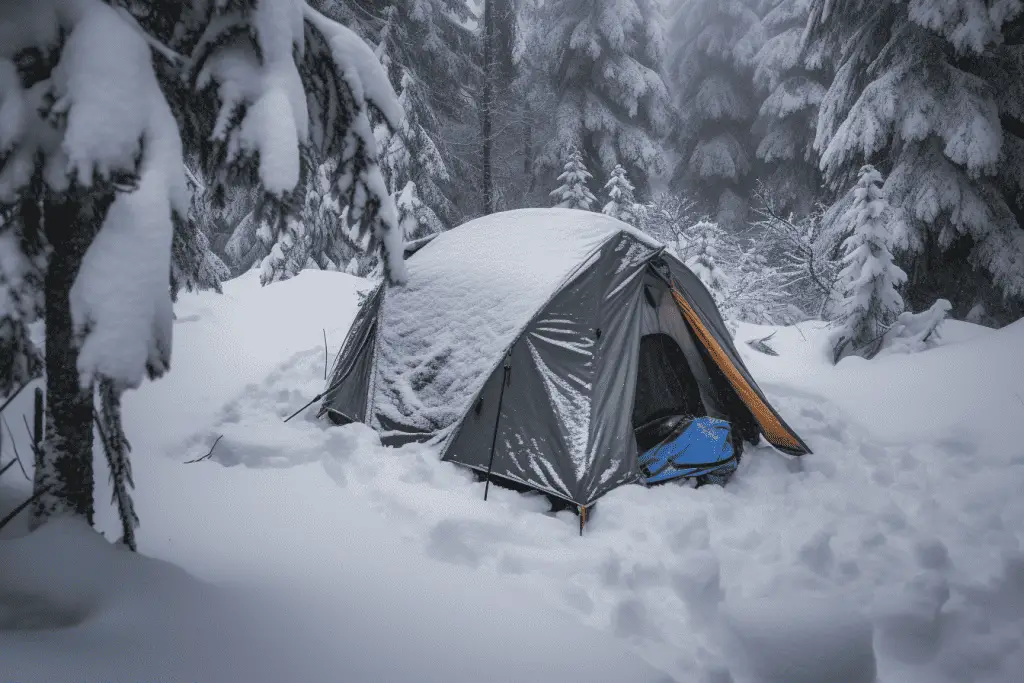 how to insulate a tent for winter camping