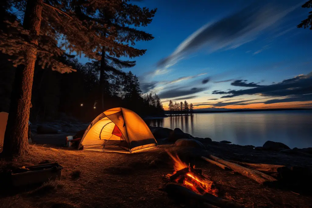 sleeping in a car vs tent