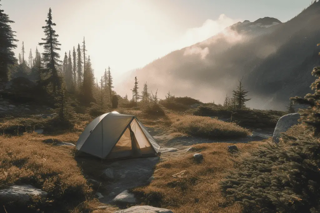 wind resistant tent